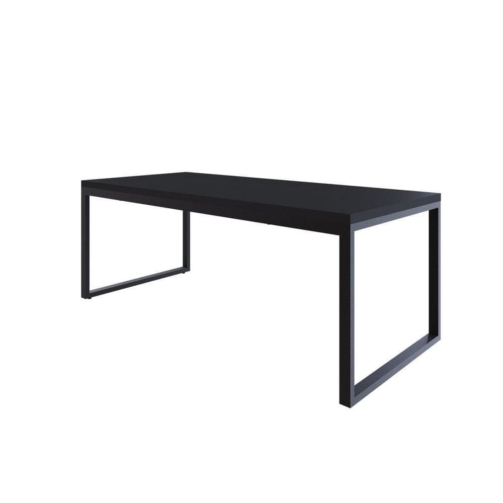 Mesa de Jantar Yon 200cmx90cmx77 cm Preto
