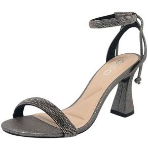 Sandália Feminina Salto Taça Medio Elegante Chic Cacci