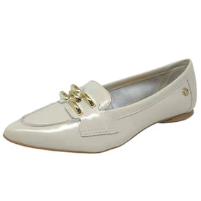 Sapatilha Feminina Bico Fino Elegante Couro Conforto Bottero