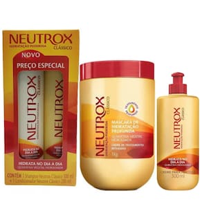 Neutrox Clássico Shampoo e Condicionador + Máscara + Creme