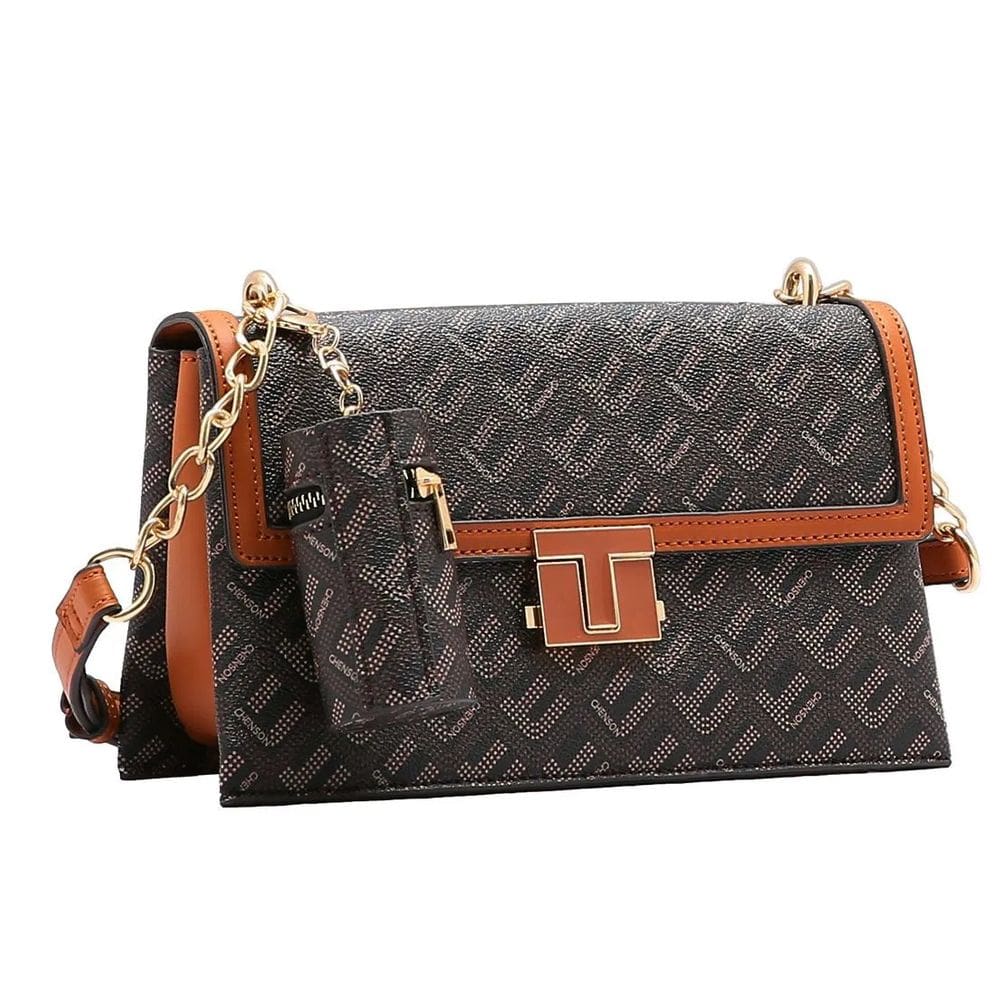 Bolsa Feminina Elegante Lock In Versátil Moderna Chenson