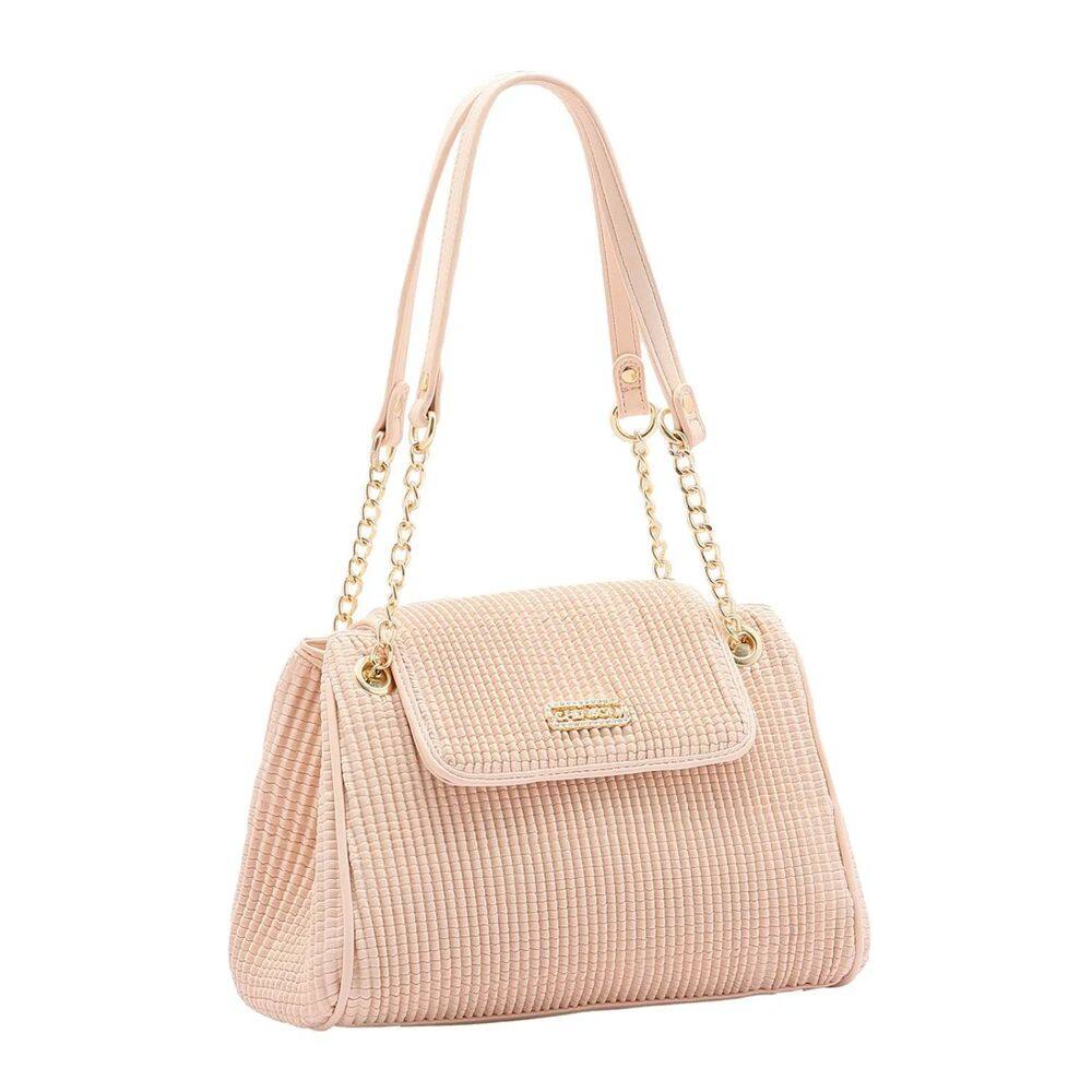 Bolsa Feminina Textura Soft Moderna Elegante Chenson