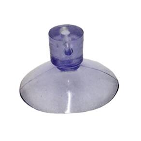 2 Ventosas de 30mm (3cm) De PVC P/ Vidro E Superfícies Lisas