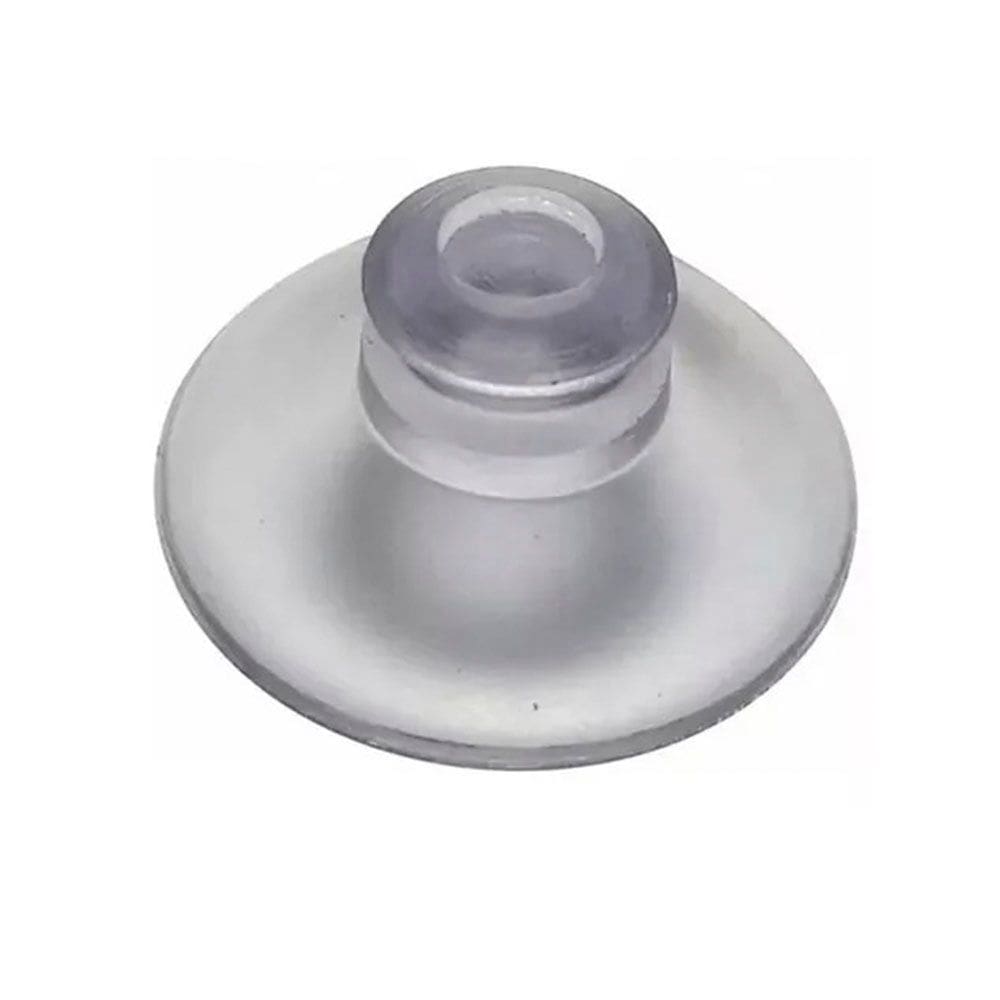 4 Ventosas de 20mm (2cm) De PVC P/ Vidro E Superfícies Lisas