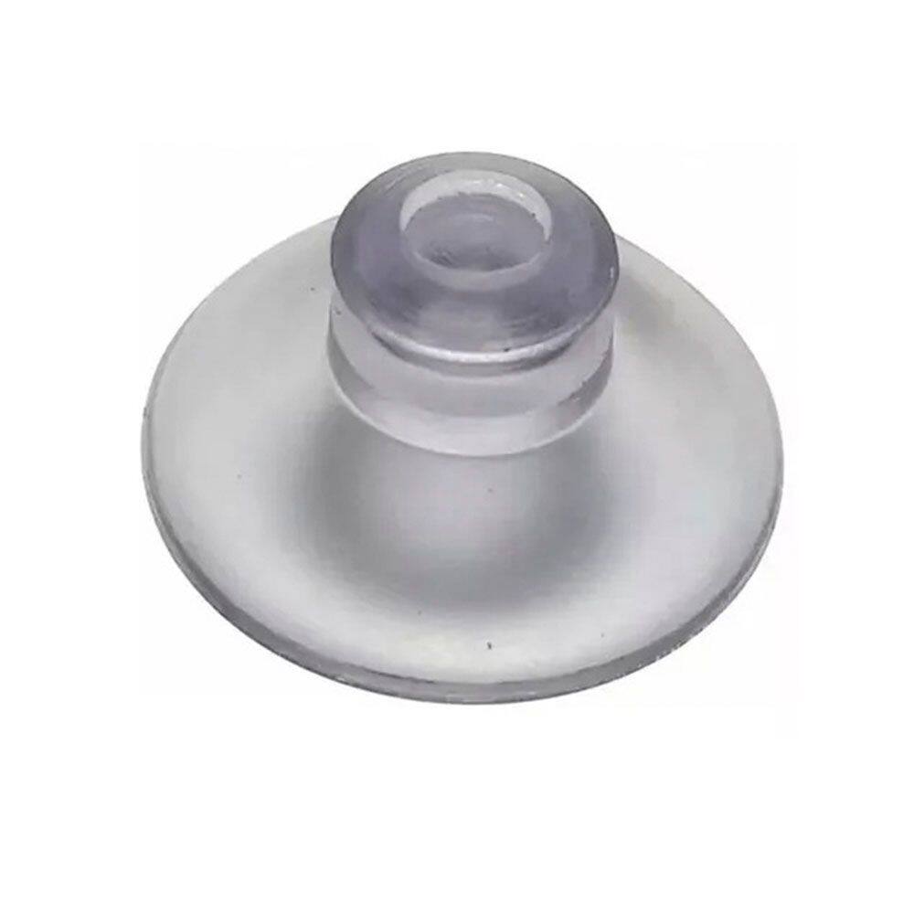 6 Ventosas de 20mm (2cm) De PVC P/ Vidro E Superfícies Lisas