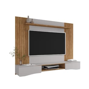 Painel Tv 65 Pol Búzios 2 Portas Cinamomo Off White Bechara