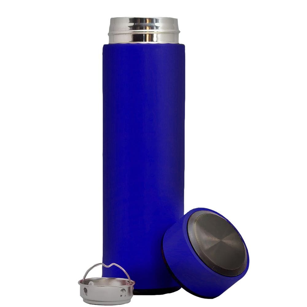 Garrafa Térmica Inteligente De Inox Portatil 500ml Tampa C/Sensor De Temperatura