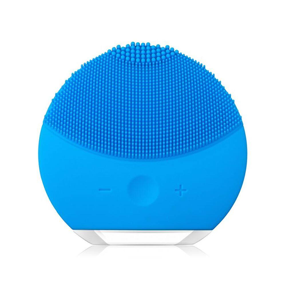 Esponja Elétrica Massageadora para Limpeza Facial e de Pele - Forclean - Azul