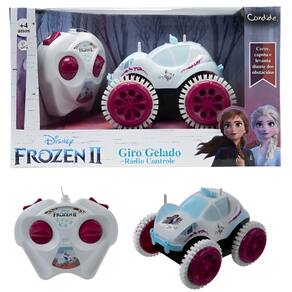 Carrinho da Frozen de Controle Remoto Giro Gelado