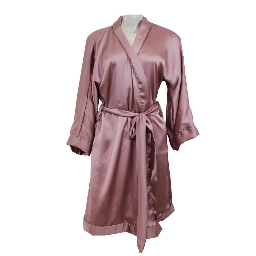 Roupão Quimono Rosa Antigo Tamanho M