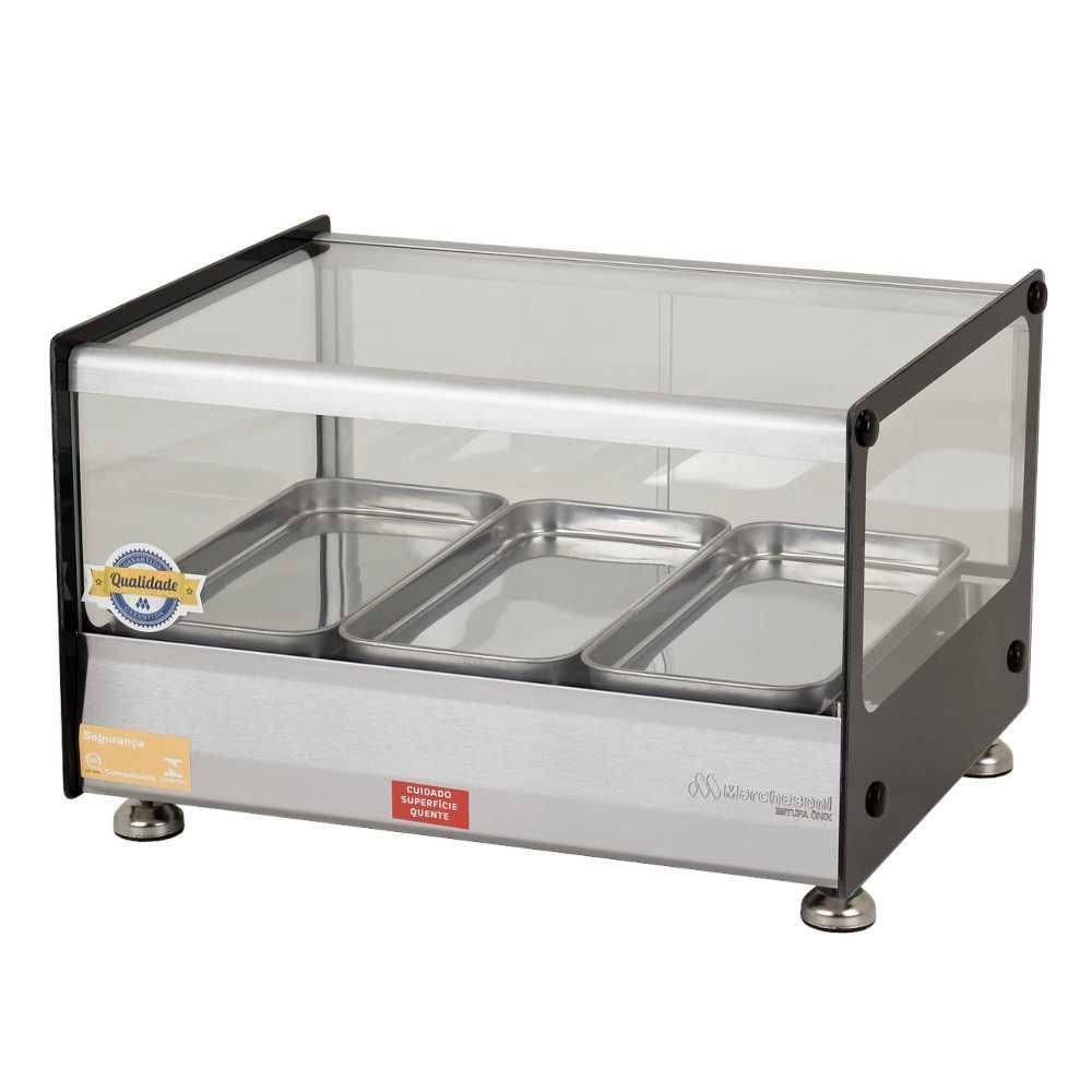 Estufa Ônix 3 Bandejas em Linha EF.8.032 220V - Marchesoni