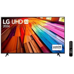 Smart TV LG 55" 4K Ultra HD 55UT8050PSA Processador a5 Ger7 AI Alexa/Chromecast integrado Otimizador de Jogos webOS 24 com Controle Smart Magic