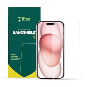 Película HPrime NanoShield A-pple í Phone 15 Plus