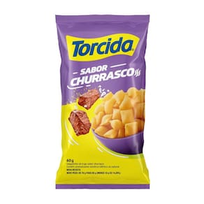 Salgadinho de Trigo Churrasco Torcida 60g