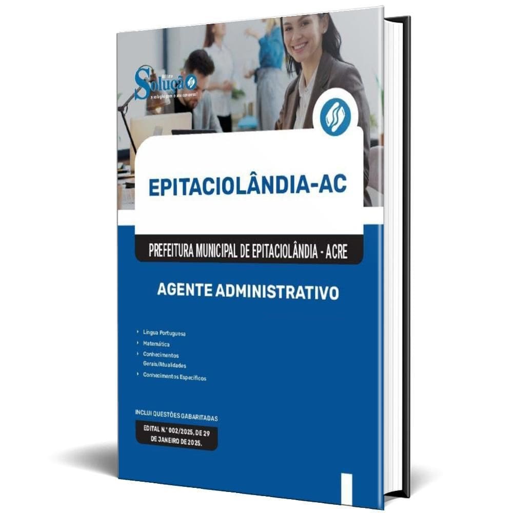 Apostila Prefeitura Epitaciolândia Ac 2025 Agente