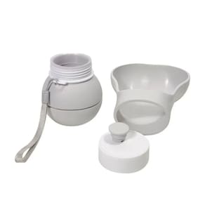 Bebedouro Portátil Para Pets Em Silicone Prático E Ergonômico