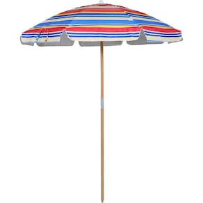 Guarda-Sol Praia Jardim Lonita 1,60m Proteção FPS/UV Silver Coating Belfix