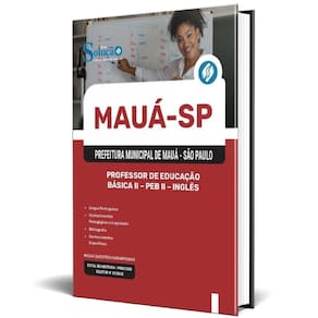 Apostila Prefeitura Mauá Sp 2025 Professor Educação Básica