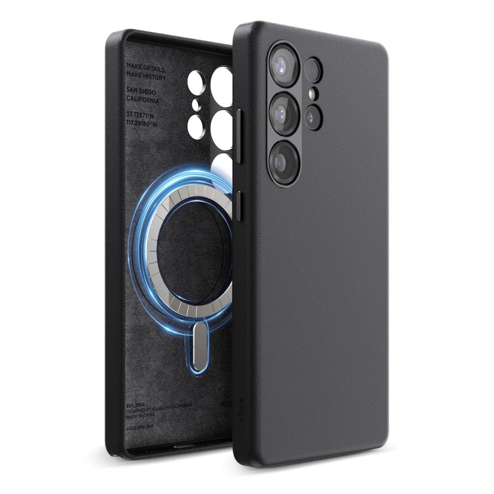 Capa Elago Magnética em Couro Compatível com Galaxy S25 Ultra 6.8"