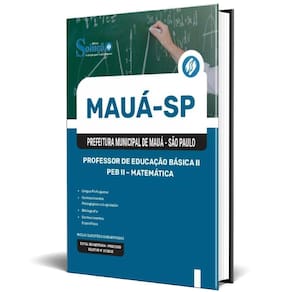 Apostila Prefeitura Mauá Sp 2025 Professor Educação Básica