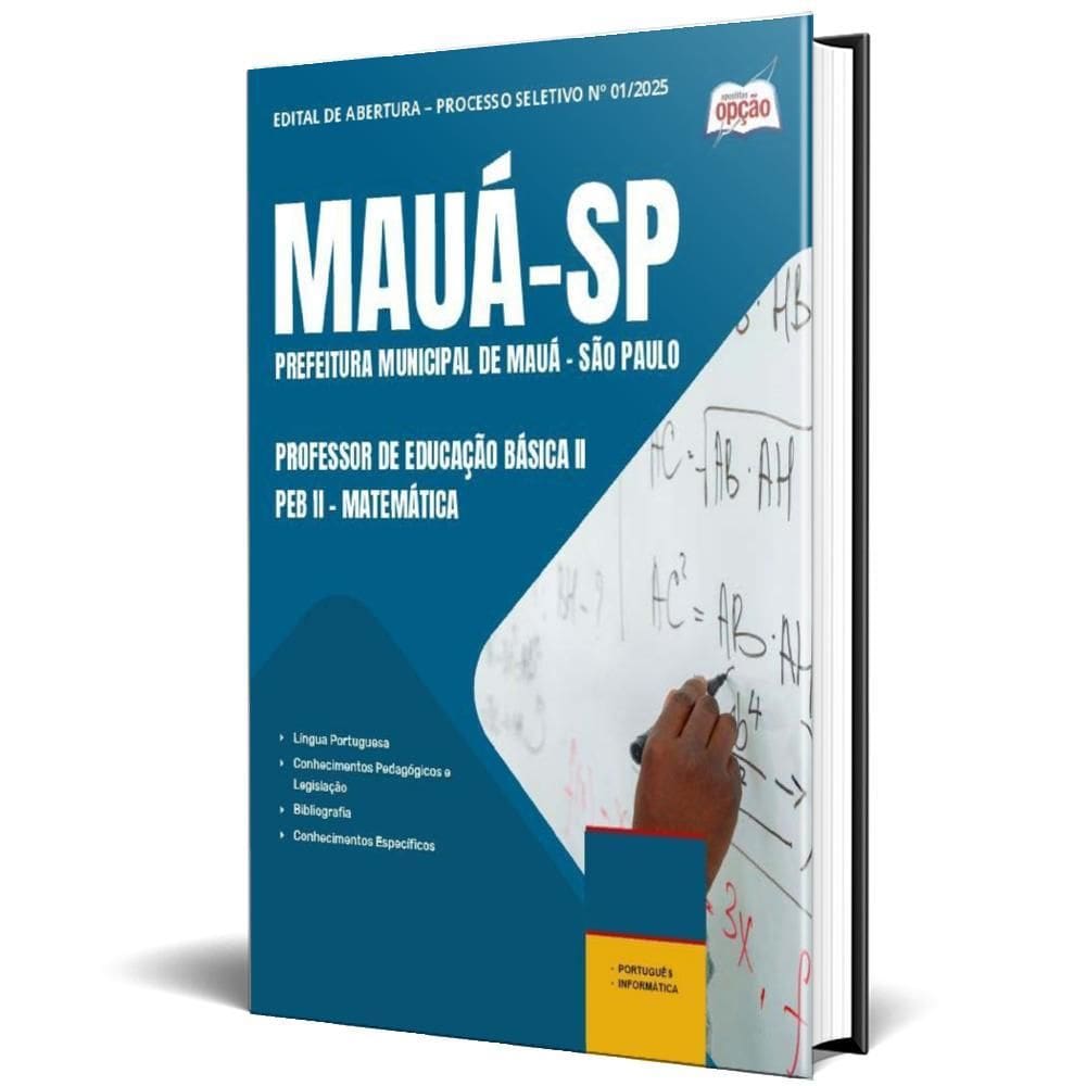 Apostila Prefeitura Mauá Sp 2025 Professor Educação Básica
