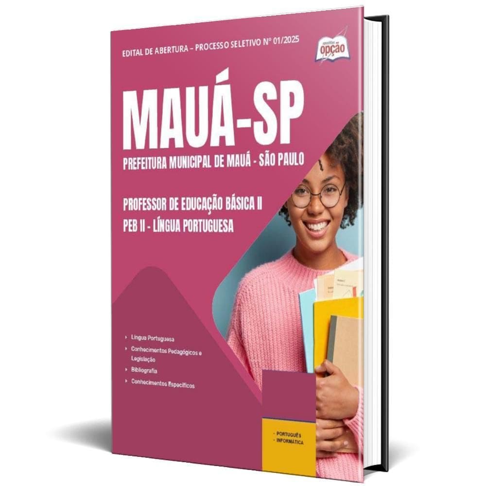 Apostila Prefeitura Mauá Sp 2025 Professor Educação Básica
