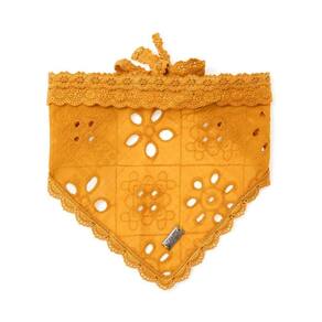 Bandana Chiara Para Pets Zampe - Amarelo - Pp