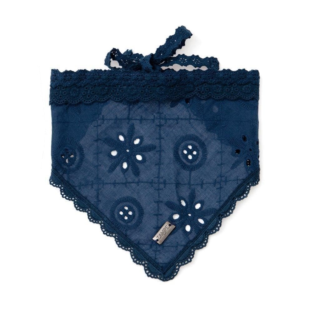Bandana Chiara Para Pets Zampe - Azul - M