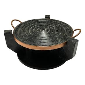 Churrasqueira Caracol de Pedra Sabão Gourmet Fondue 27 cm