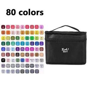 Kit Caderno + Canetinhas Bobbie Goods Ponta Dupla 80 - Rosa