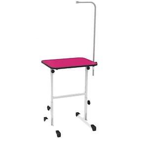 Mesa para Tosa Pequena Minag Rosa com Regulagem de Altura Tampo de 40×60