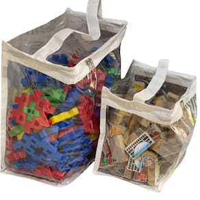 Caixa, Bolsa, Bag Bloco Organizador De Brinquedos G 40X40X15