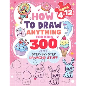 Livro de desenho Como desenhar qualquer coisa para crianças passo a passo