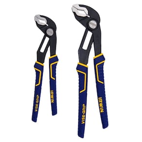 Conjunto de alicates IRWIN VISE-GRIP GrooveLock V-Jaw de 8 polegadas e 10 polegadas