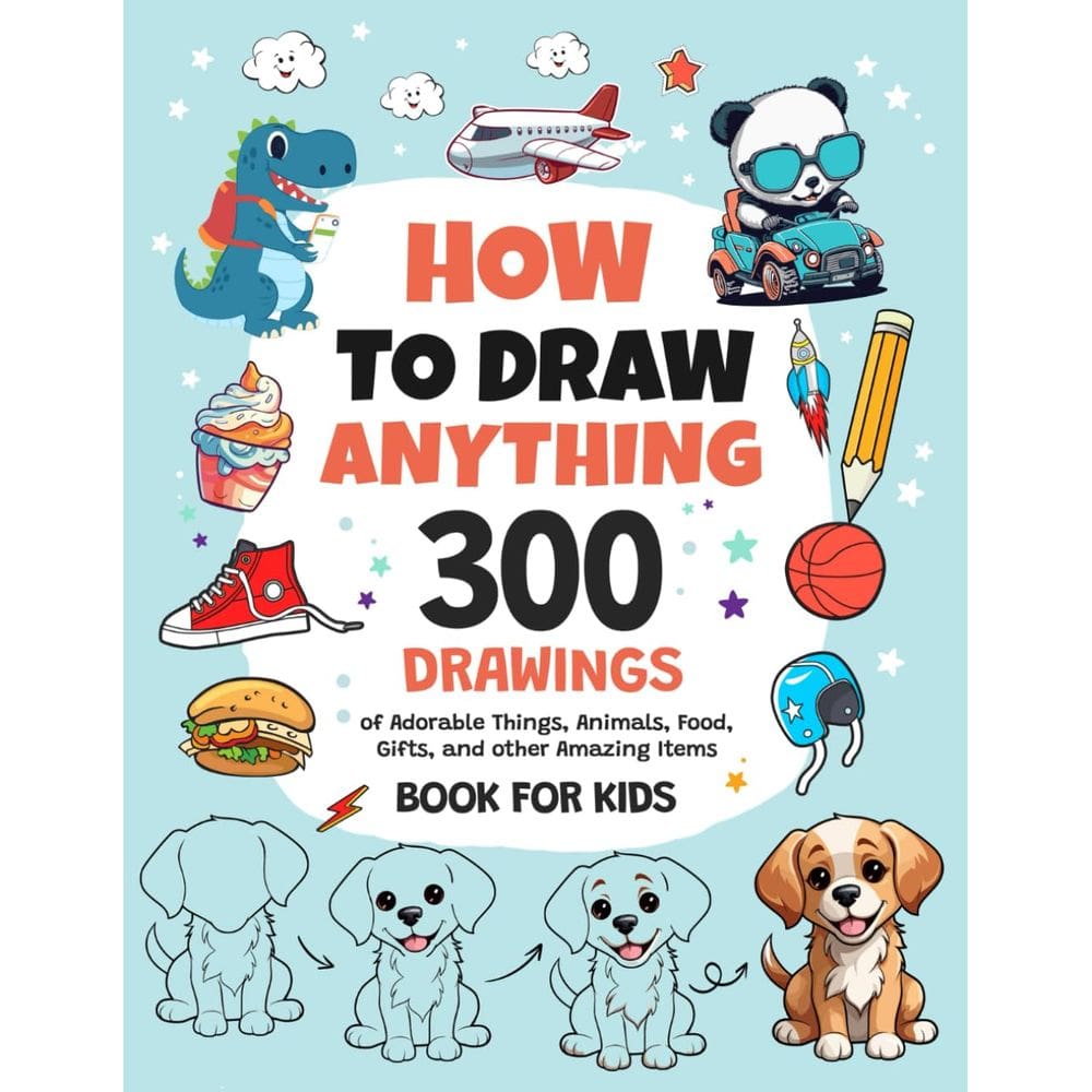 Livro Como desenhar qualquer coisa: 300 desenhos para crianças