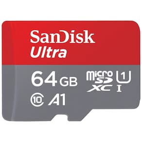 Cartão de memória SanDisk Ultra microSDXC 64GB UHS-I C10 A1 - 140MB/s