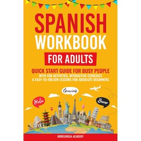 Guia de início rápido do livro de exercícios de espanhol para adultos Absolute Begin