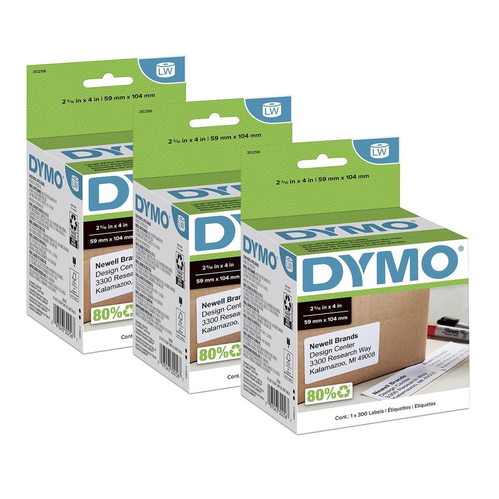 Etiquetas de envio DYMO LW para impressoras LabelWriter 900 etiquetas