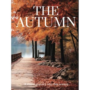 Livro de mesa de café THE AUTUMN: Uma viagem visual a este mar