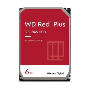 Disco rígido Western Digital WD Red Plus 6 TB 3,5" SATA 6 Gb/s