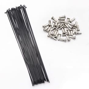 Raios de bicicleta SENQI Steel/Aço Inoxidável 80mm-297mm 36 unidades
