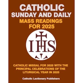 Missal diário católico para a missa de 2025 com leituras