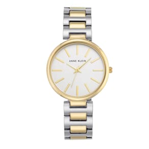 Relógio Anne Klein AK/2787SVTT pulseira bicolor 34 mm feminina