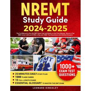 Guia de estudo NREMT 2024-2025: Ace the EMT Exam +1000 perguntas e respostas