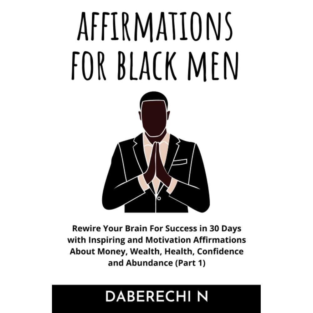 Livro Afirmações positivas para homens negros: mais de 2000 inspiradores