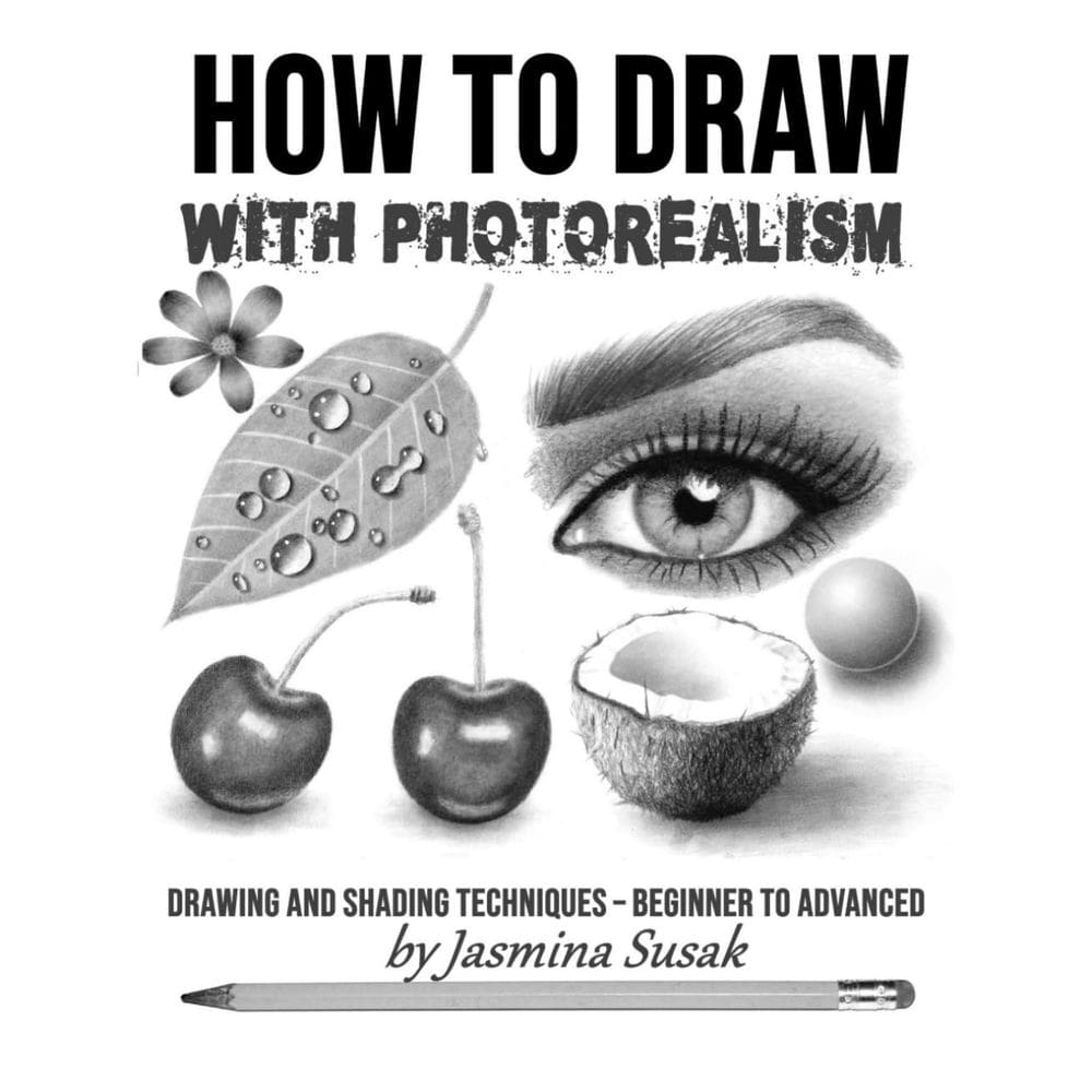 Livro Como desenhar com fotorrealismo: desenho e sombreamento