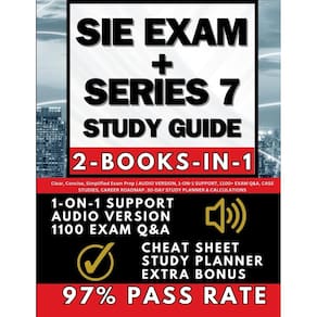 Guia de estudo do exame SIE Exam + Series 7 2 em 1 com versão de áudio