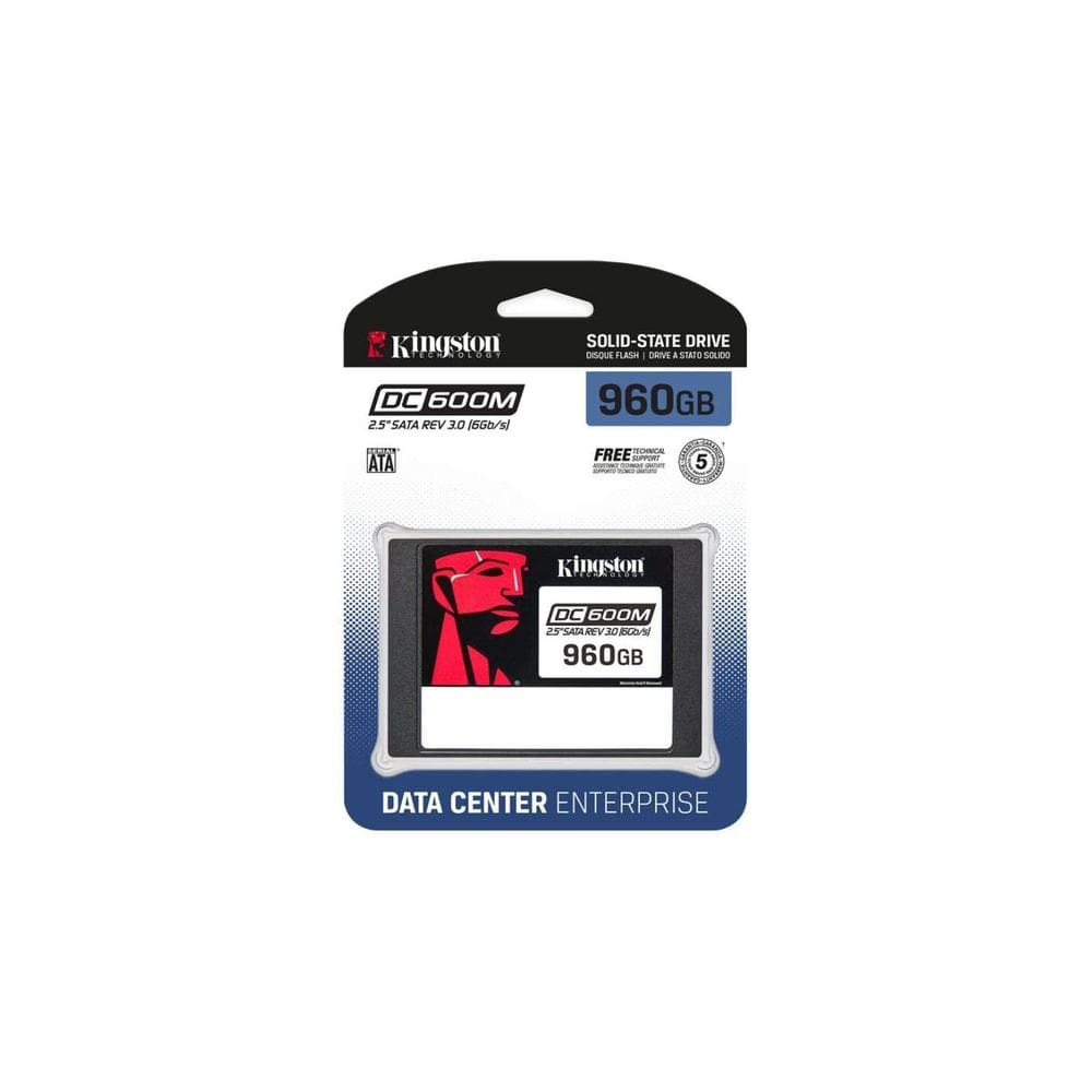 Unidade de estado sólido Kingston DC600M Enterprise 2,5” SATA SEDC600M/960G 960 GB