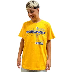 Camiseta Masculina Onbongo Amarela ON185 Amarelo