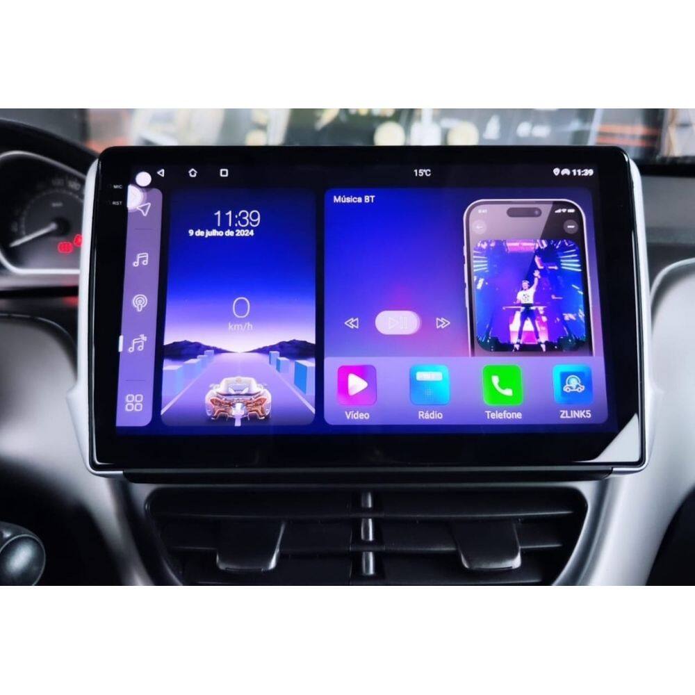 Kit Multimídia Peugeot 208 2014 / 2020 | Casas Bahia
